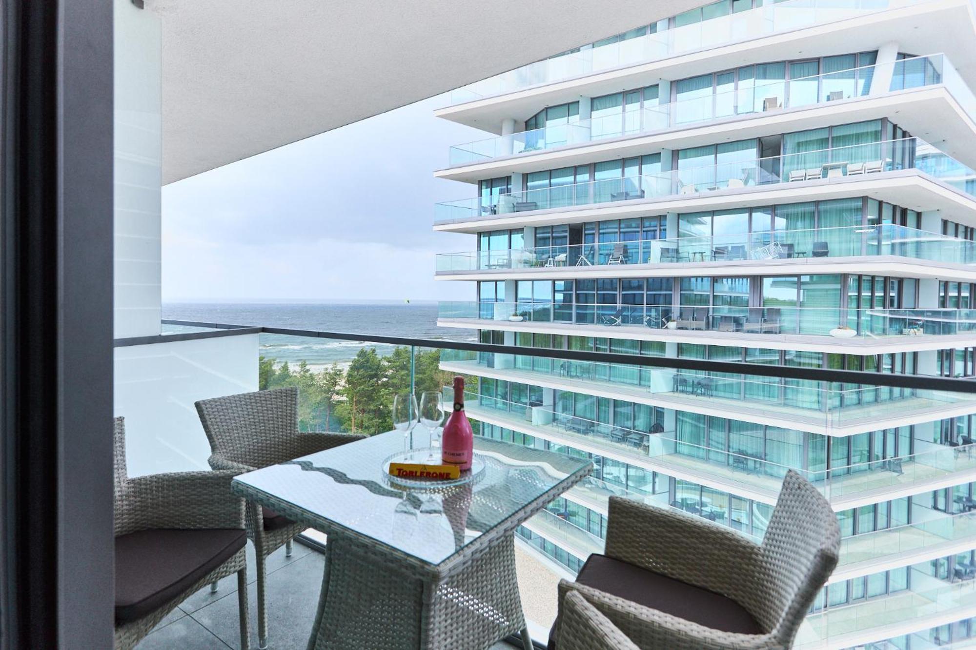 Wave Prestige Sea View - Spa&Pools Мендзиздроє Екстер'єр фото
