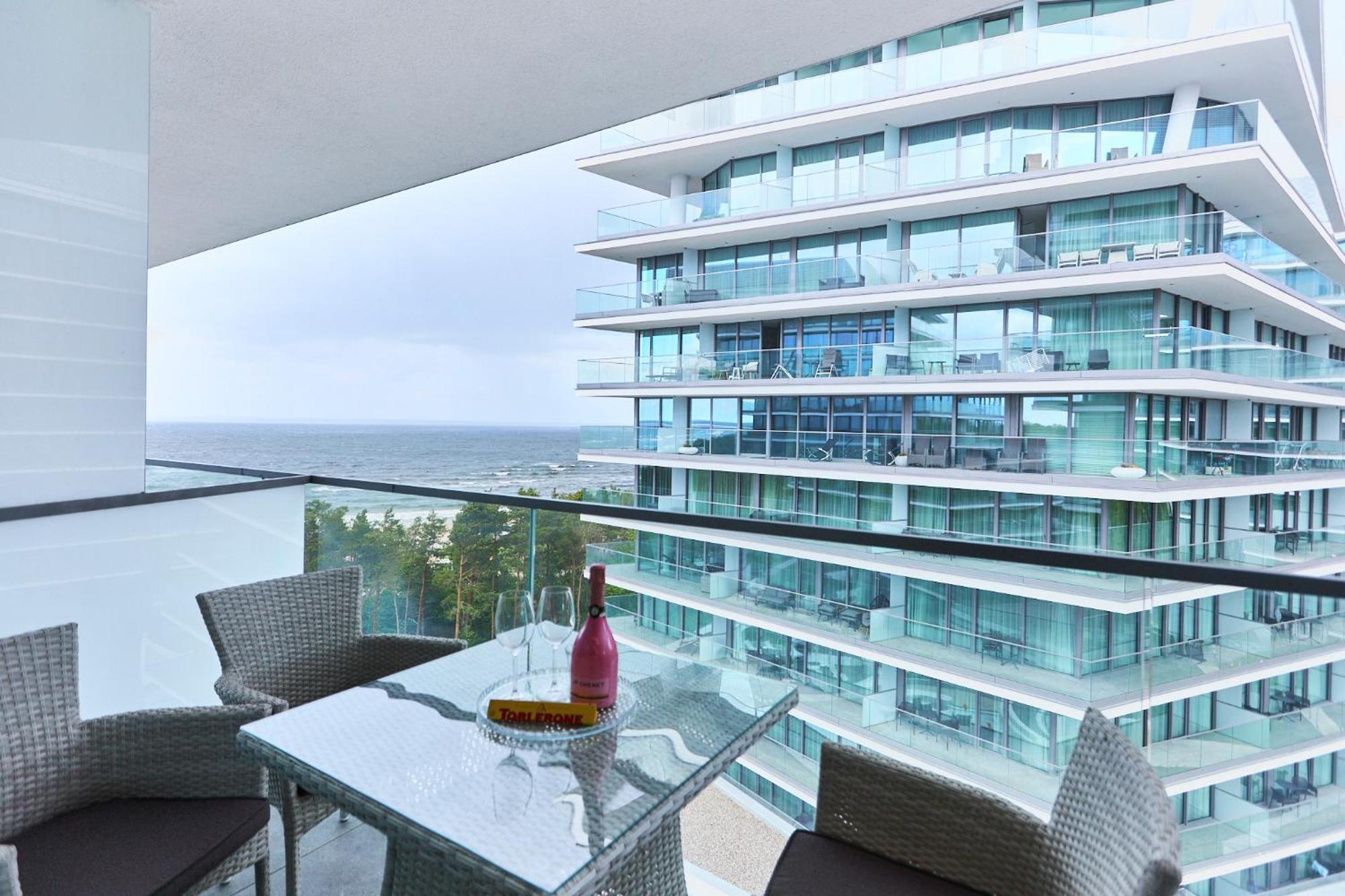 Wave Prestige Sea View - Spa&Pools Мендзиздроє Екстер'єр фото